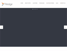 Tablet Screenshot of fledge.co